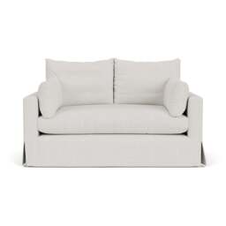 2 Seater Sofa - Grey - Broadway Stripe - Ashton - The Cotswold Company - thumbnail 2