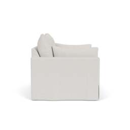 2 Seater Sofa - Grey - Broadway Stripe - Ashton - The Cotswold Company - thumbnail 3