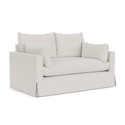 2 Seater Sofa - Grey - Broadway Stripe - Ashton - The Cotswold Company - thumbnail 1