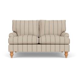 2 Seater Sofa - Charcoal - Compton Stripe - Morris - The Cotswold Company - thumbnail 2
