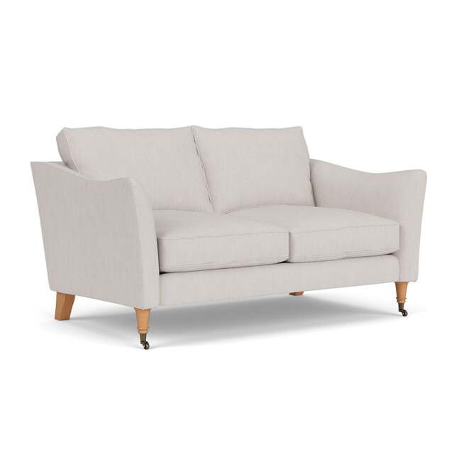 2 Seater Sofa - Soft White - Luxury Italian Linen - Robinson - The Cotswold Company - image 1