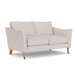 2 Seater Sofa - Soft White - Luxury Italian Linen - Robinson - The Cotswold Company - thumbnail 1