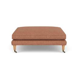 Foot Stool - Brick - Herringbone Weave - Taylor Small - The Cotswold Company - thumbnail 3
