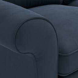 Armchair - Night Sky - Matt Velvet - Hurley - The Cotswold Company - thumbnail 5