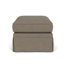 Foot Stool - Mid Grey - House Linen Mix - Dawson Small - The Cotswold Company - thumbnail 3