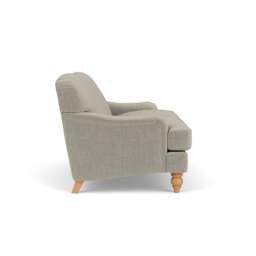 Large 2 Seater Sofa - Natural - Eco Chenille - Ashbee - The Cotswold Company - thumbnail 3