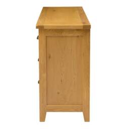 Oakland Rustic Oak 7 Drawer Chest - The Cotswold Company - thumbnail 3