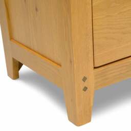 Oakland Rustic Oak 7 Drawer Chest - The Cotswold Company - thumbnail 4