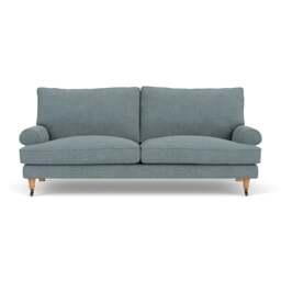 3 Seater Sofa - Teal marl - Rustic weave - Stewart - The Cotswold Company - thumbnail 2