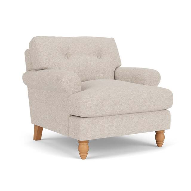 Armchair - Natural - House Weave - Talbot - The Cotswold Company - image 1