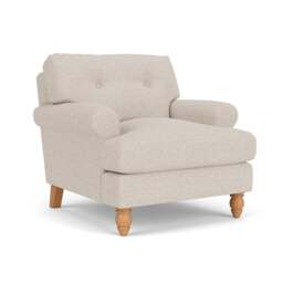Armchair - Natural - House Weave - Talbot - The Cotswold Company - thumbnail 1