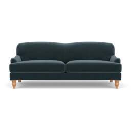 4 Seater Sofa - Night Sky - Matt Velvet - Ashbee - The Cotswold Company - thumbnail 2