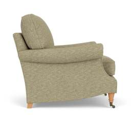 Armchair - Apple - Herringbone Weave - Taylor High Back - The Cotswold Company - thumbnail 3