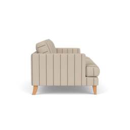 3 Seater Sofa - Charcoal - Compton Stripe - Jackson - The Cotswold Company - thumbnail 3