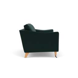3 Seater Sofa - Lake - Matt Velvet - Robinson - The Cotswold Company - thumbnail 3