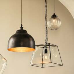 Loxley Medium Ceiling Pendant Black - Home Accessories - The Cotswold Company