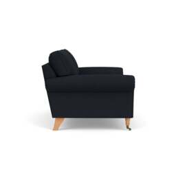 Large 2 Seater Sofa - Ink - House Linen Mix - Osbourne - The Cotswold Company - thumbnail 3