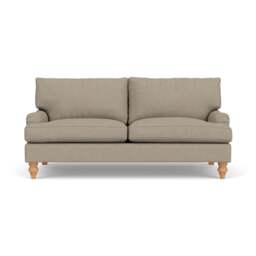 3 Seater Sofa - Dove Grey - House Linen Mix - Morris - The Cotswold Company - thumbnail 2