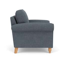 Armchair - Indigo - Rustic Weave - Hurley - The Cotswold Company - thumbnail 3