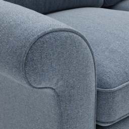 Armchair - Indigo - Rustic Weave - Hurley - The Cotswold Company - thumbnail 5