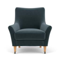 Armchair - Night Sky - Matt Velvet - Martha - The Cotswold Company - thumbnail 2