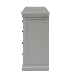 Chantilly Pebble Grey 10 Drawer Chest - The Cotswold Company - thumbnail 5