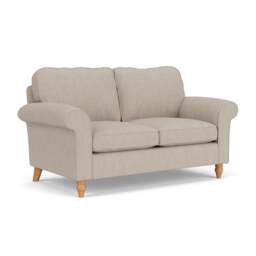 Large 2 Seater Sofa - Natural - Luxury Italian Linen - Hurley - The Cotswold Company