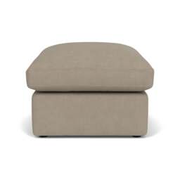 Foot Stool - Dove Grey - House Linen Mix - Clarke Small - The Cotswold Company - thumbnail 3