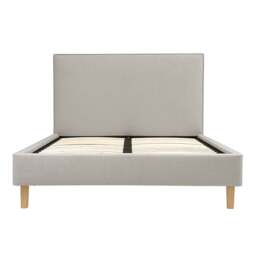 Churchill Natural Tweed Super King Upholstered Bed - The Cotswold Company - thumbnail 3