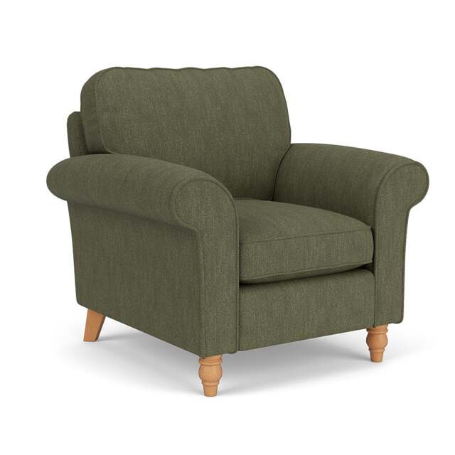 Armchair - Fern - Luxury Italian Linen - Hurley - The Cotswold Company - image 1