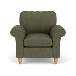 Armchair - Fern - Luxury Italian Linen - Hurley - The Cotswold Company - thumbnail 2