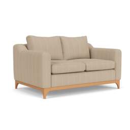 2 Seater Sofa - Natural - Compton Stripe - Watson - The Cotswold Company - thumbnail 1