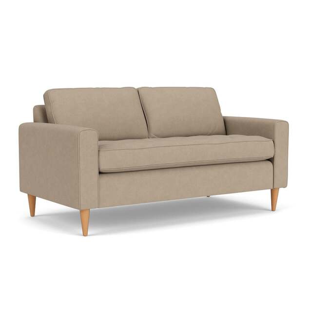 Large 2 Seater Sofa - Natural - House Linen Mix - Saxon - The Cotswold Company - image 1