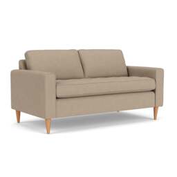 Large 2 Seater Sofa - Natural - House Linen Mix - Saxon - The Cotswold Company - thumbnail 1