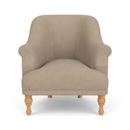 Armchair - Natural - House Linen Mix - Everett - The Cotswold Company - thumbnail 2