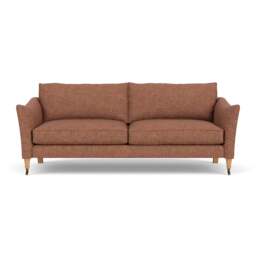4 Seater Sofa - Brick Marl - Aquaclean Oxford - Robinson - The Cotswold Company - thumbnail 2