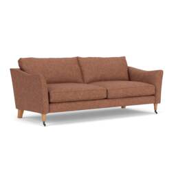 4 Seater Sofa - Brick Marl - Aquaclean Oxford - Robinson - The Cotswold Company - thumbnail 1