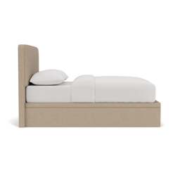 Double Ottoman Storage Bed - Natural - House Linen Mix - Ellis - The Cotswold Company - thumbnail 3