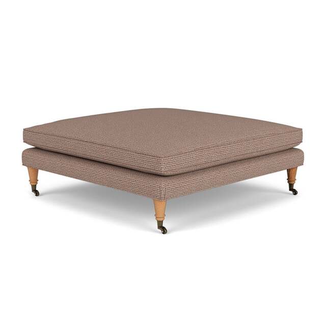 Foot Stool - Autumn Mix - Textured Weave - Taylor Small - The Cotswold Company - image 1