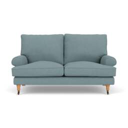 2 Seater Sofa - Sky blue - House linen mix - Stewart - The Cotswold Company - thumbnail 2
