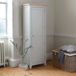 Shaker Cupboard - Chester Dove Grey - The Cotswold Company - thumbnail 6