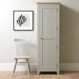 Shaker Cupboard - Chester Dove Grey - The Cotswold Company - thumbnail 4