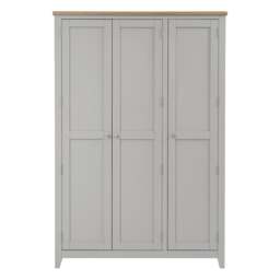 3 Door Hallway Cupboard - Chester Dove Grey - The Cotswold Company - thumbnail 7