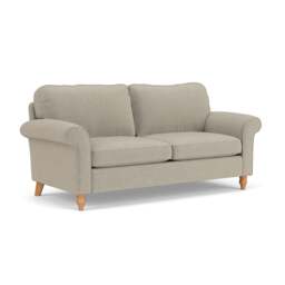 3 Seater Sofa - Natural - Eco Chenille - Hurley - The Cotswold Company
