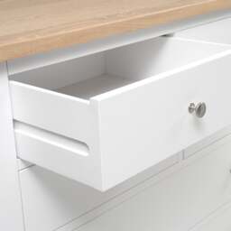 7 Drawer Chest - Chester Pure White - The Cotswold Company - thumbnail 7