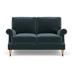 Large 2 Seater Sofa - Night Sky - Matt Velvet - Taylor High Back - The Cotswold Company - thumbnail 2