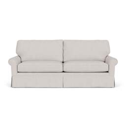 4 Seater Sofa - Soft White - Luxury Italian Linen - Dawson - The Cotswold Company - thumbnail 2