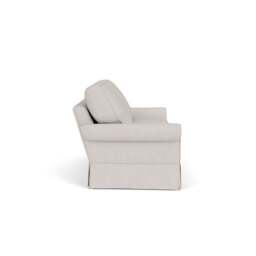 4 Seater Sofa - Soft White - Luxury Italian Linen - Dawson - The Cotswold Company - thumbnail 3