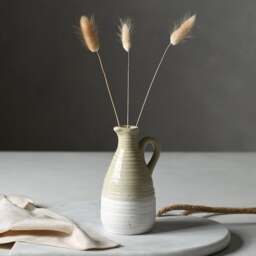 Sandstone Ceramic Jug - Vase - The Cotswold Company - thumbnail 2