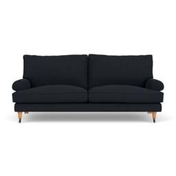 3 Seater Sofa - Ink - House Linen Mix - Stewart - The Cotswold Company - thumbnail 2